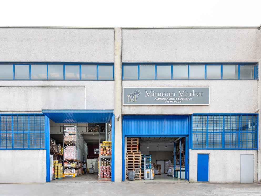 Fachada almacén central Mimoun Market